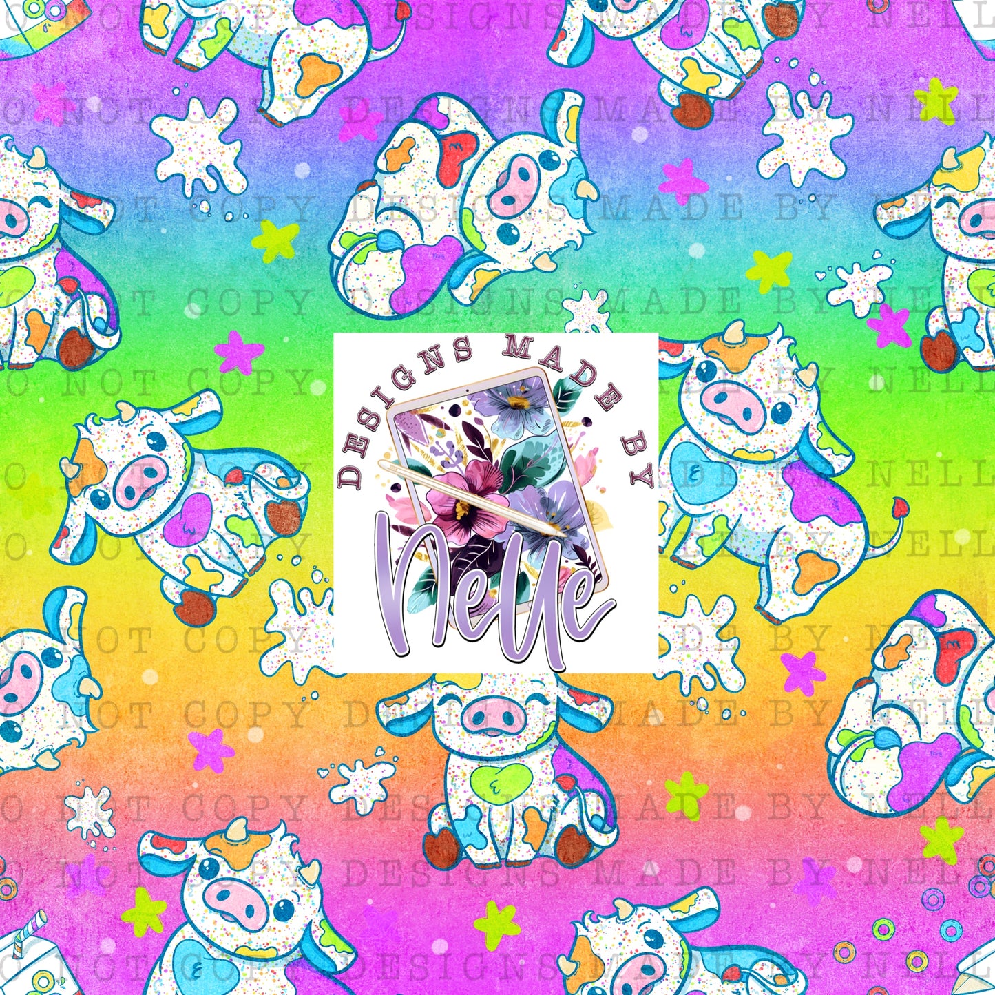 Rainbow Milk Cow