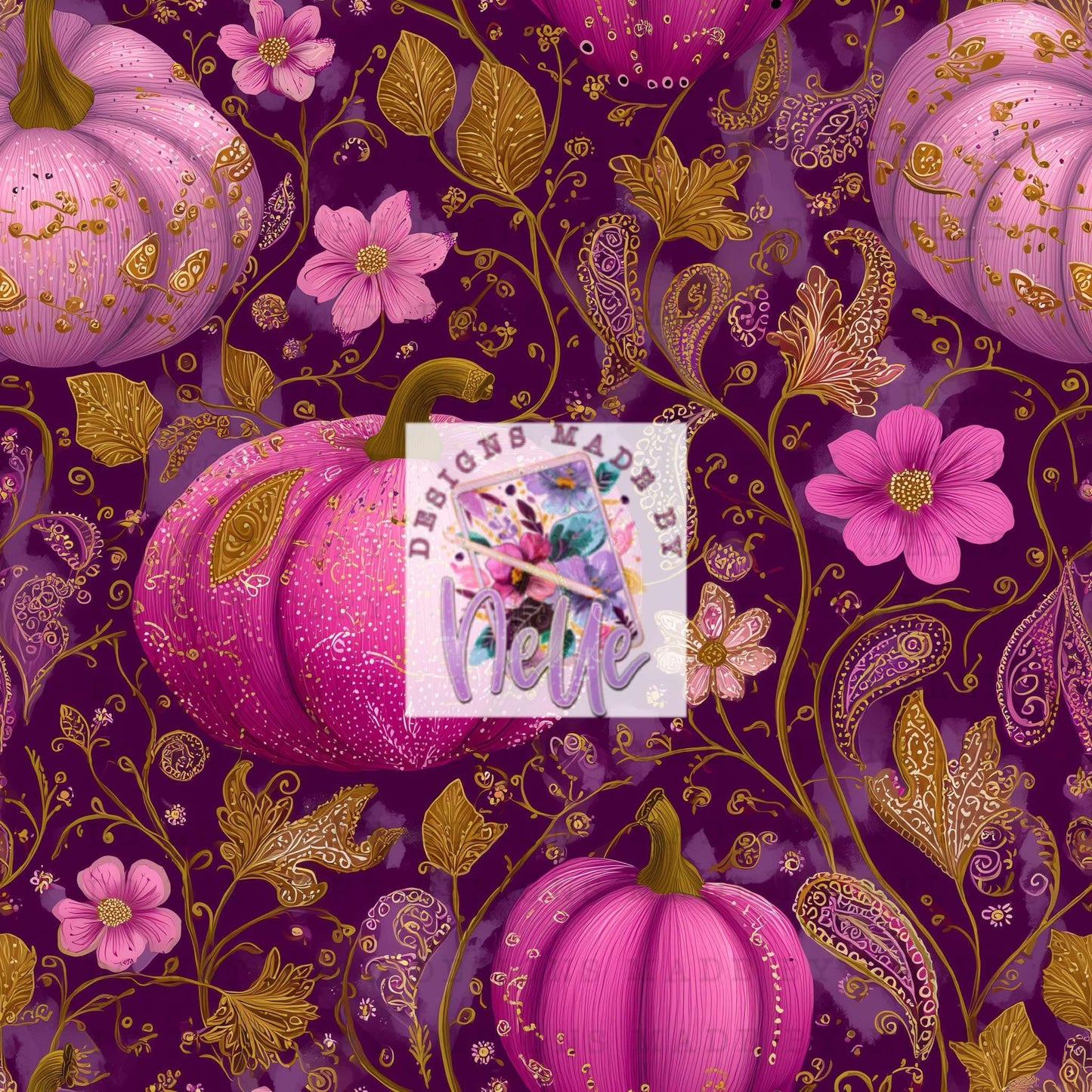 Pretty pink pumpkins