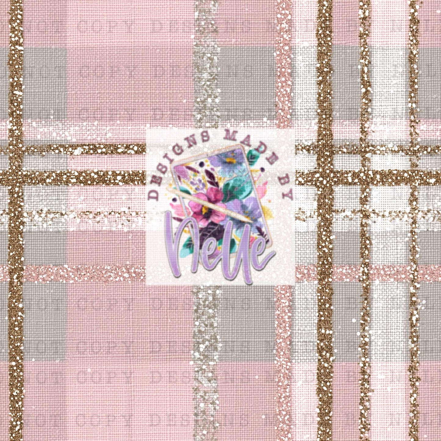 Fall glitter plaid 7