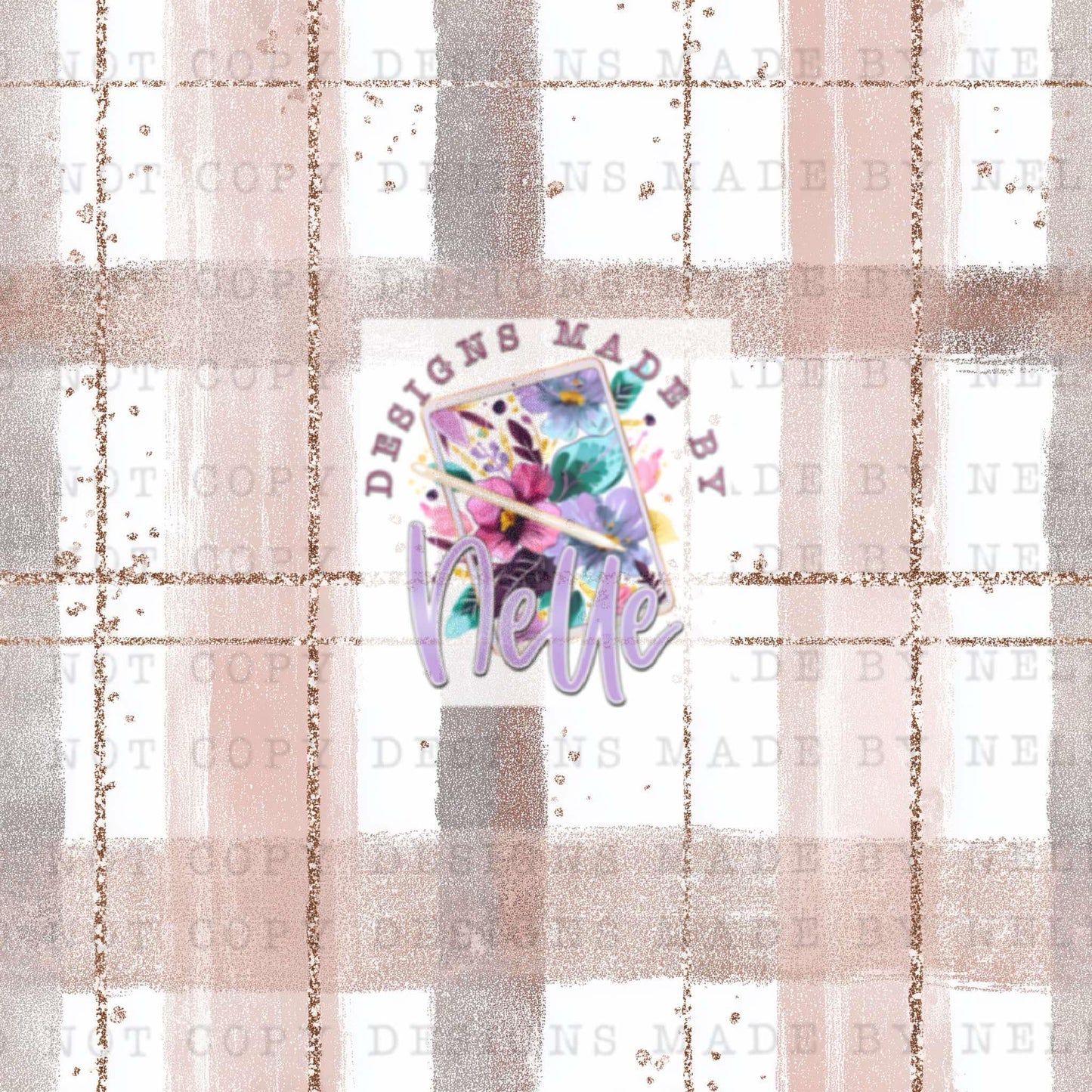 Fall glitter plaid 11