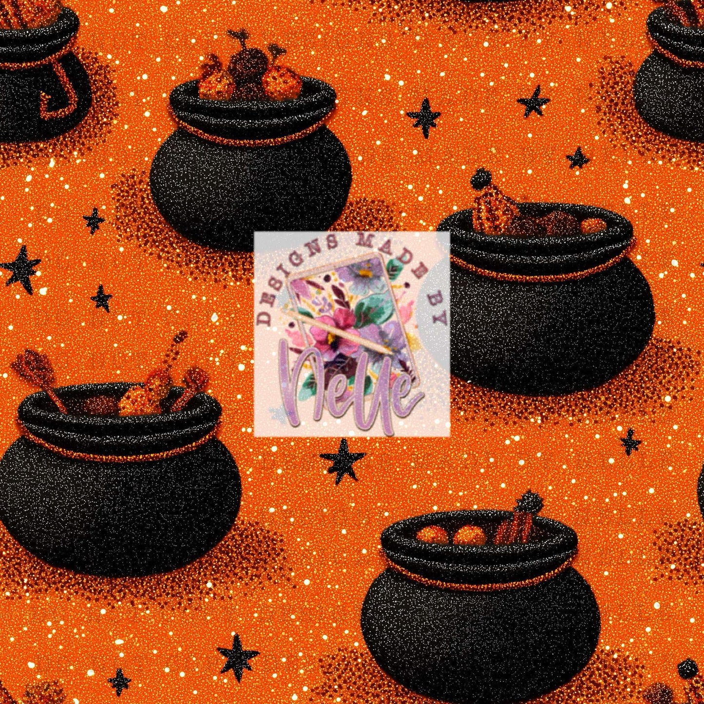 Glitter cauldron