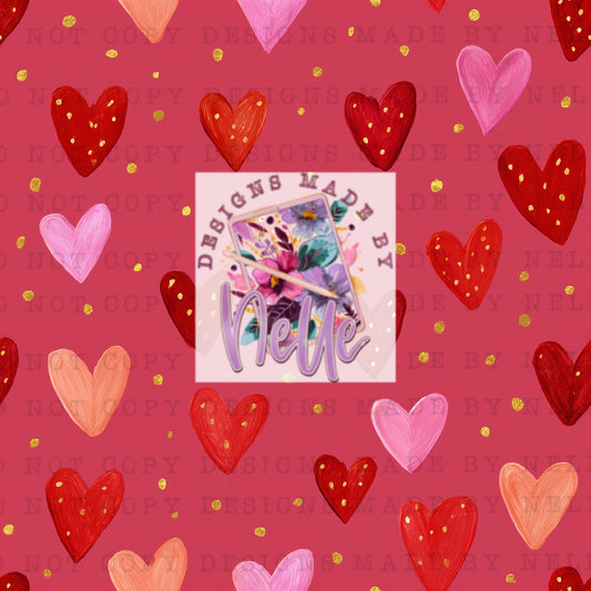 Painted Heart Confetti