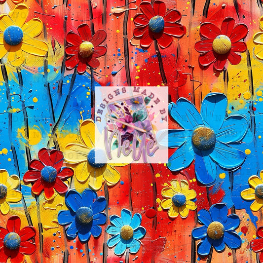 Pop Art Bloom Burst