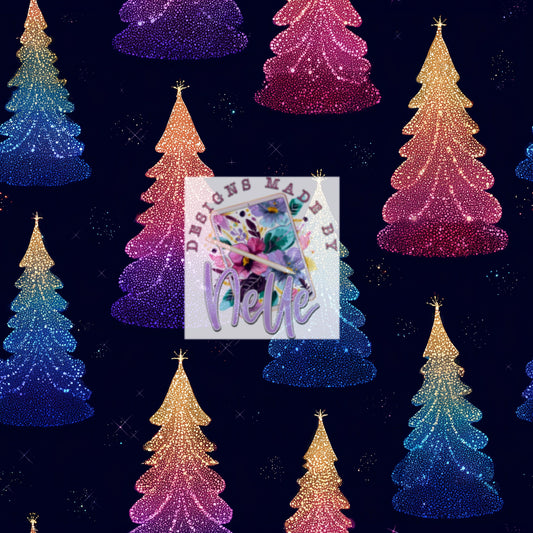 Sparkle gradient trees