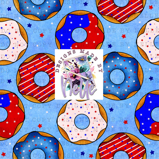 Patriotic Donuts