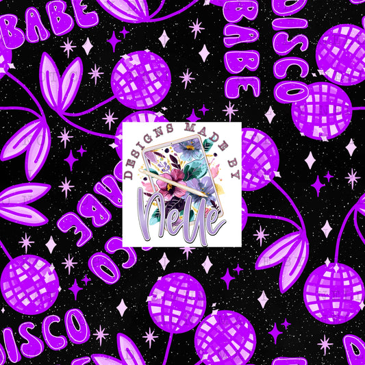 Disco Babe Purple