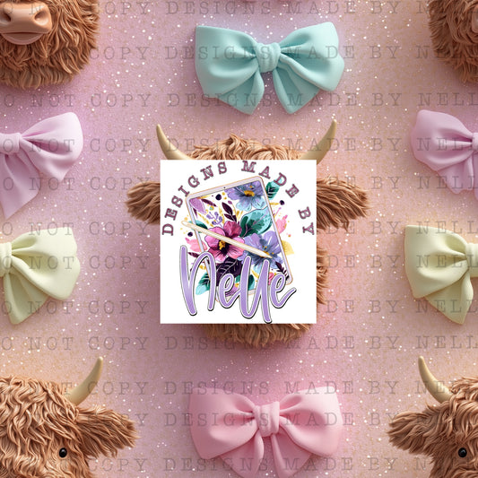 3D Pastel Highland Bows