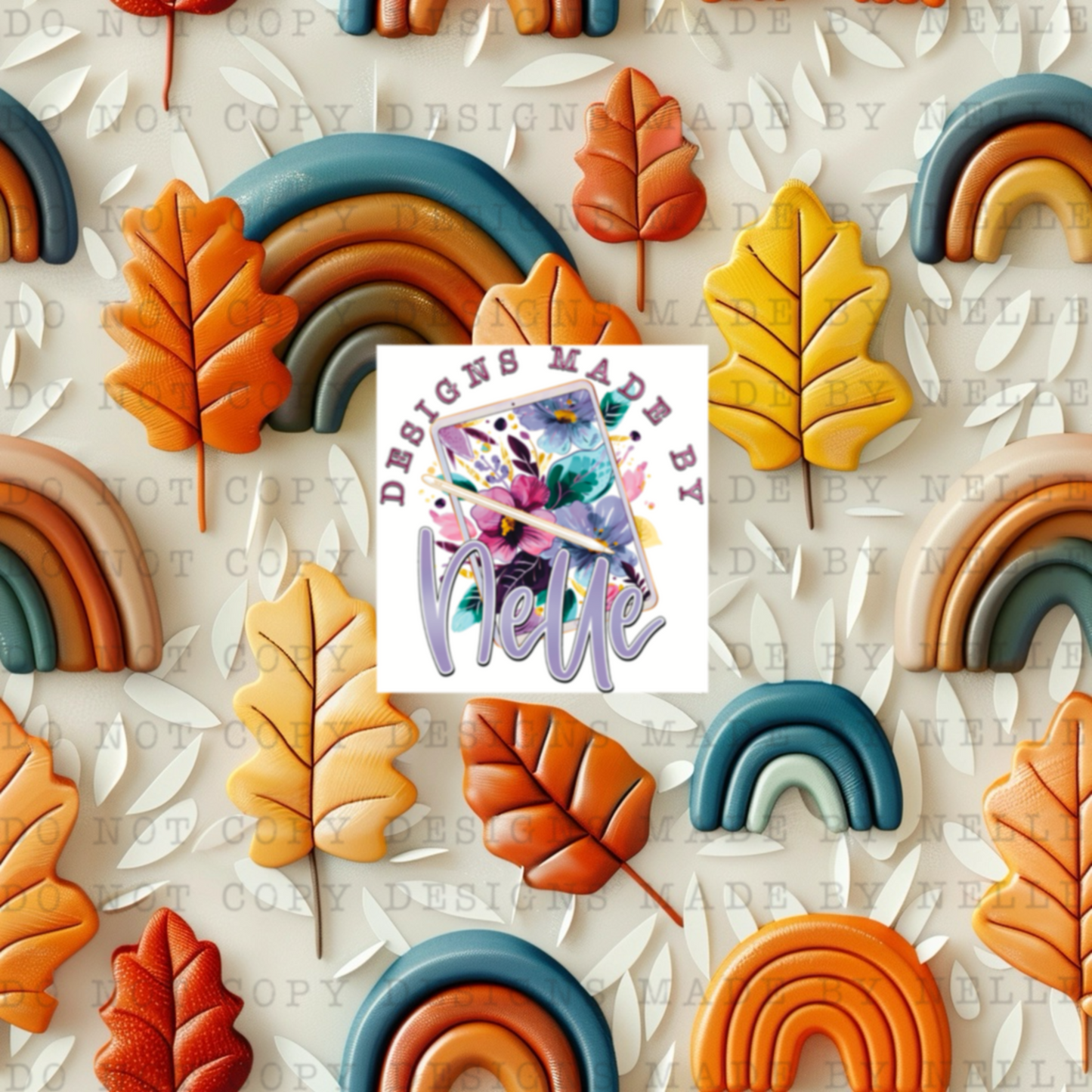 Autumn Floral Rainbows 5