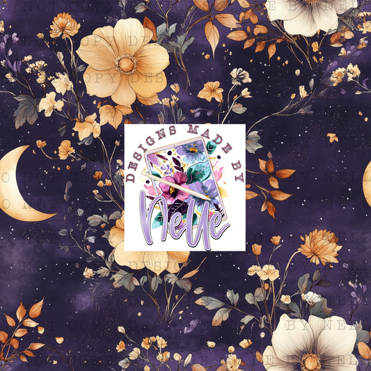 Purple Midnight Floral 4