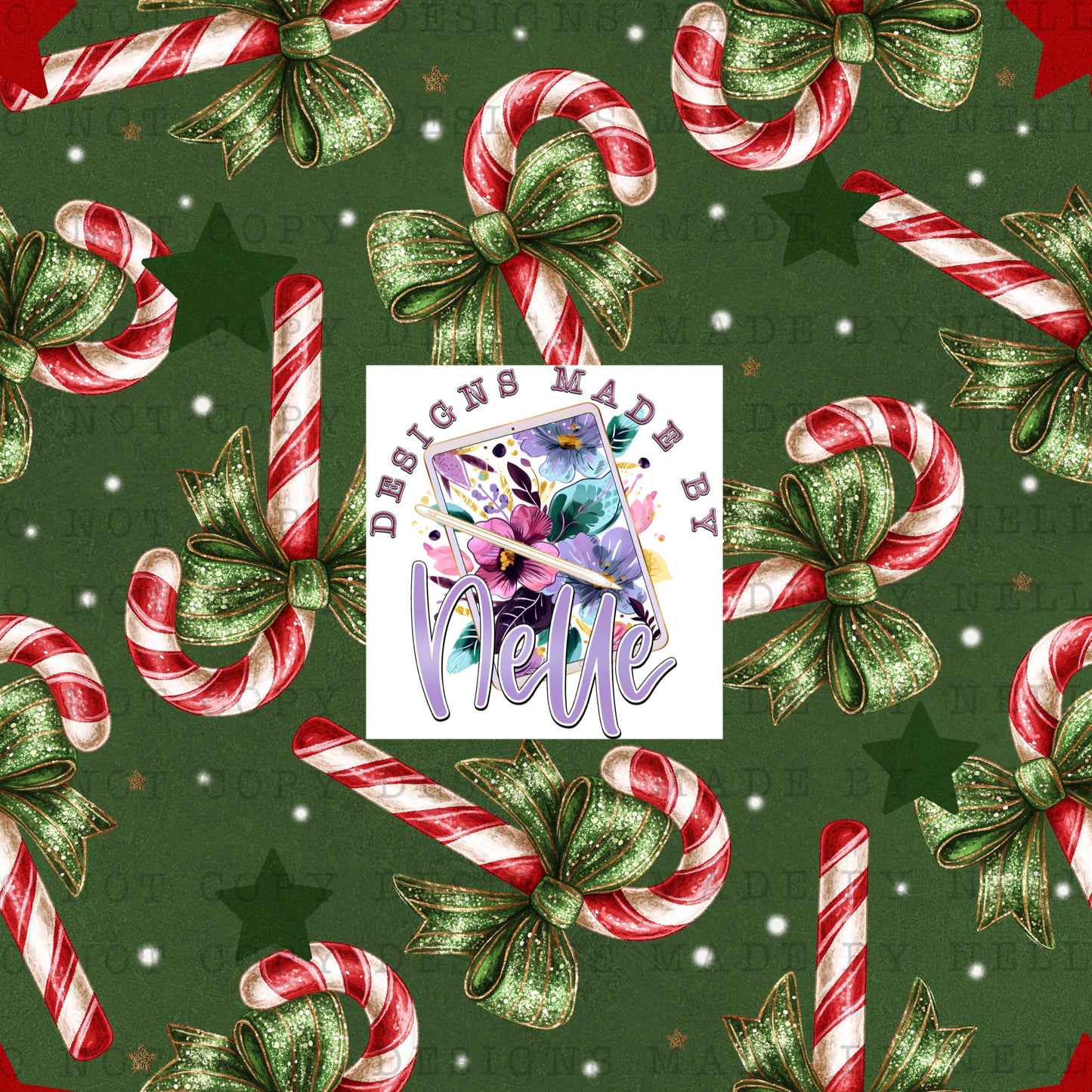 Green Candy Canes