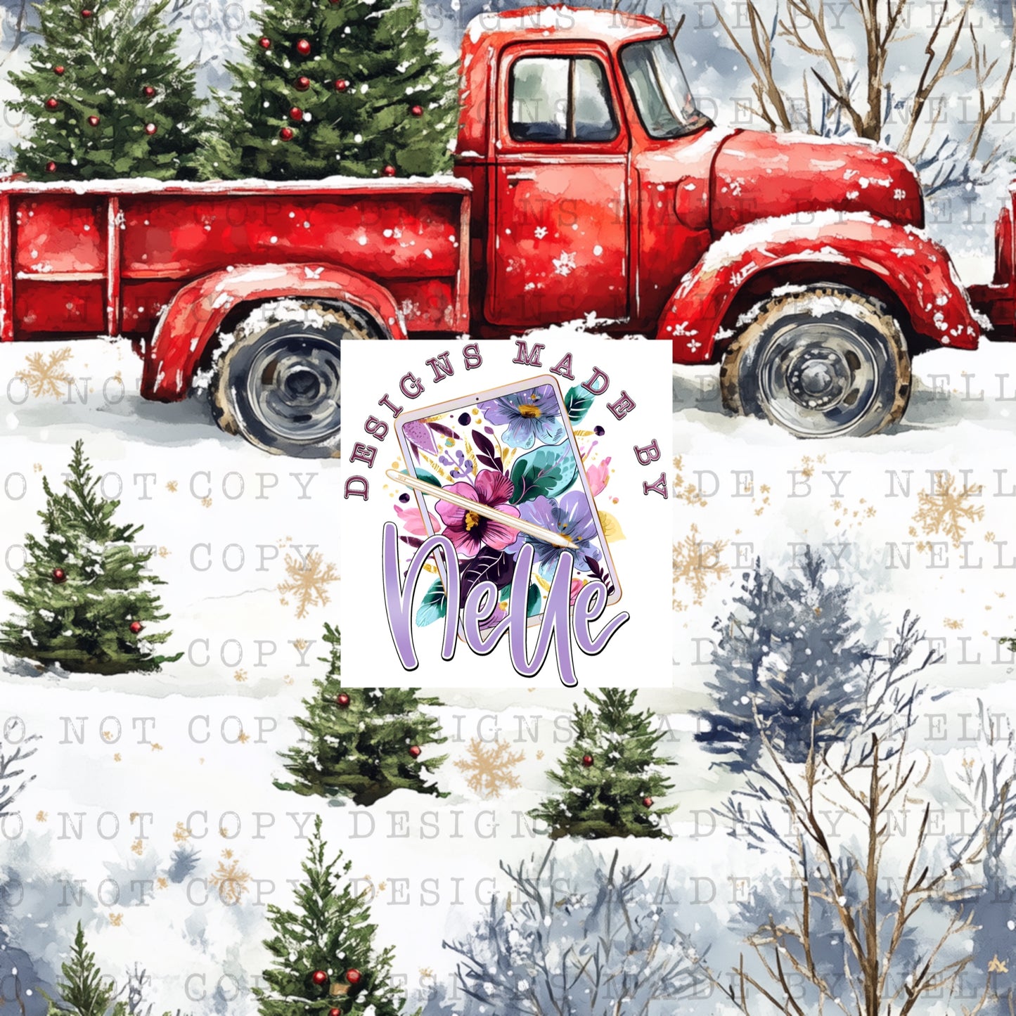 Classic Christmas Truck