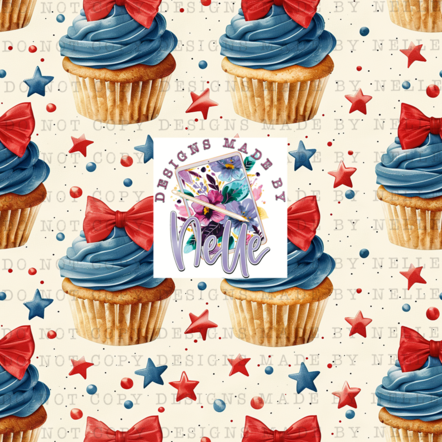 Patriotic Cupcakes 1