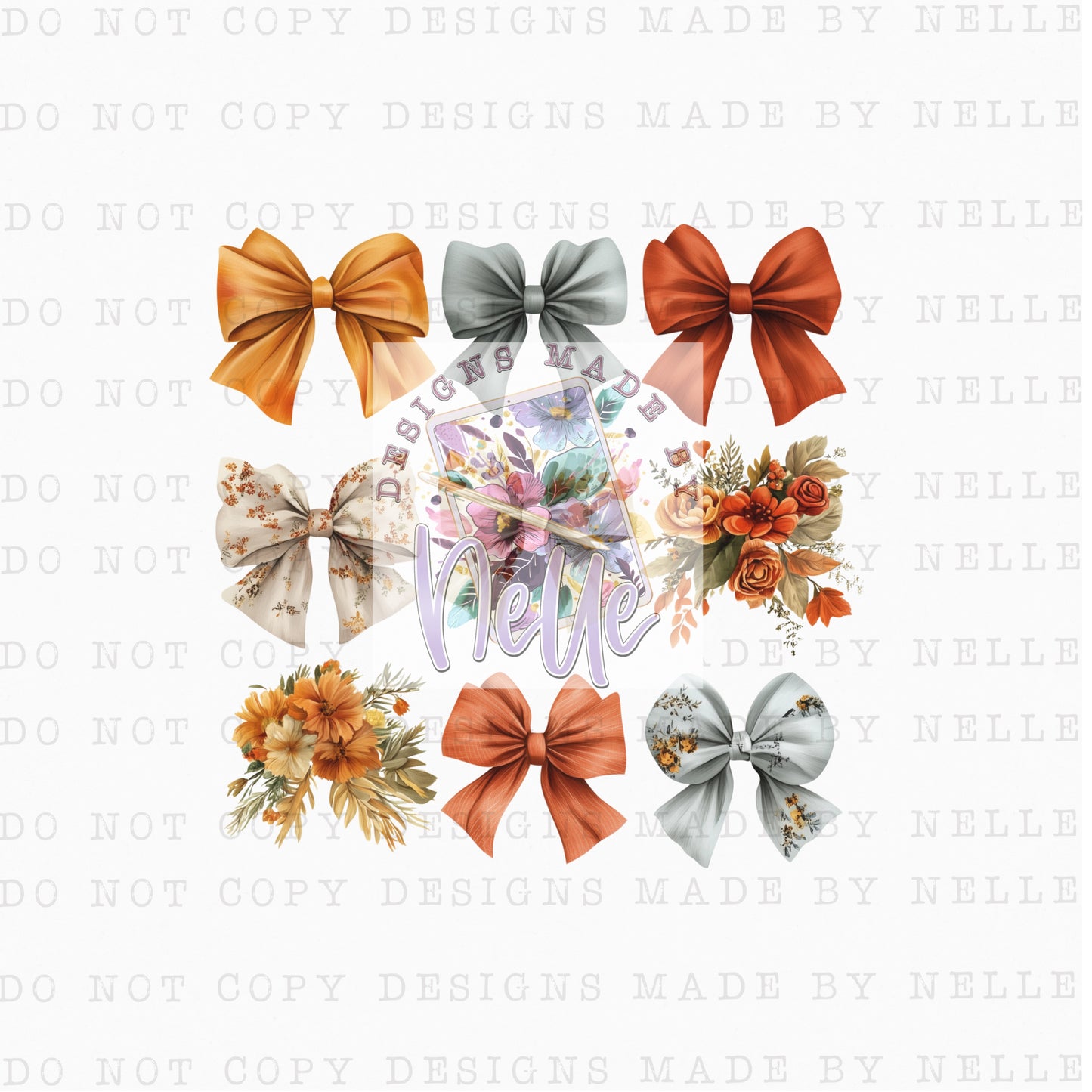 Autumn Bow Collage 4