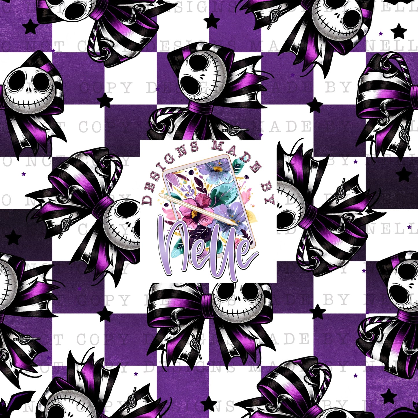 Purple Checkered NBC