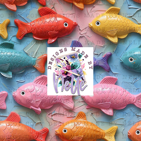 3D Rainbow Fish