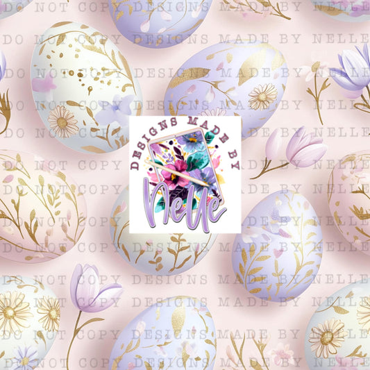 Dainty Floral Eggs