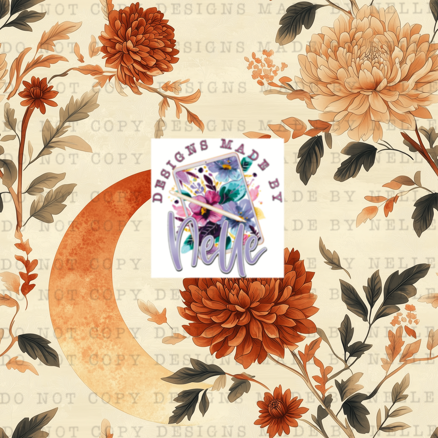 Floral Moon 1