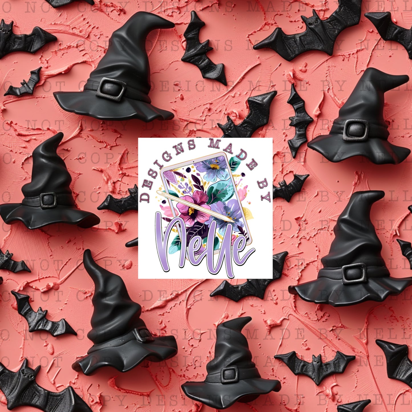 Witch Hats and Bats 1