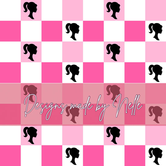 Checkered Barbie