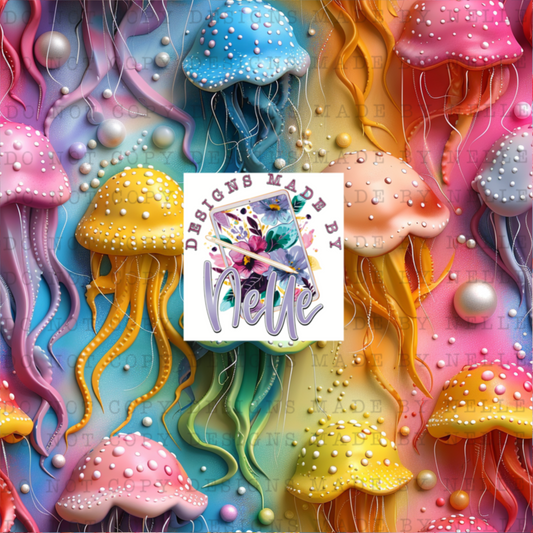 Colorful Jellyfish 2