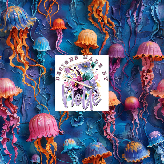 Colorful Jellyfish 3