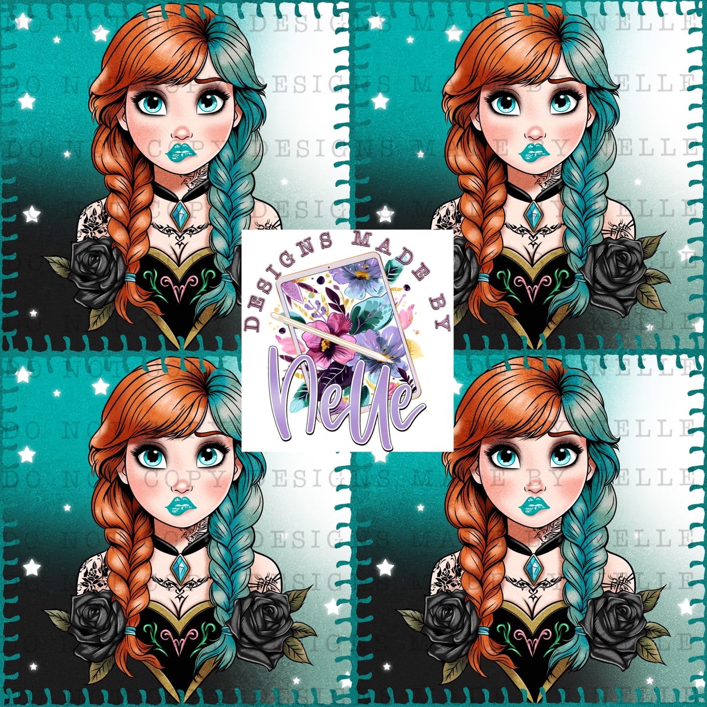 Tatted Arendelle Princess