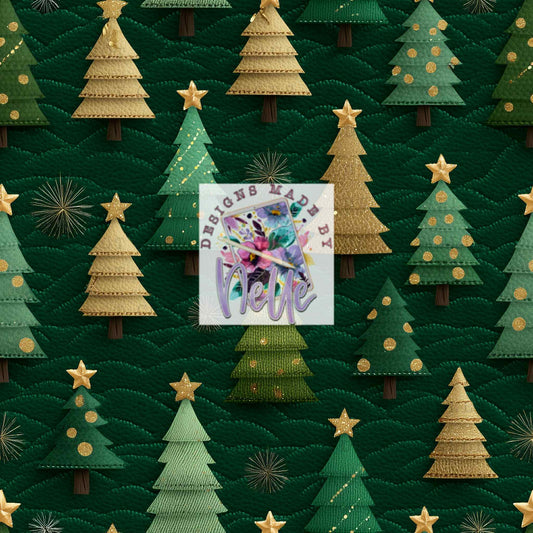 Green Christmas Trees