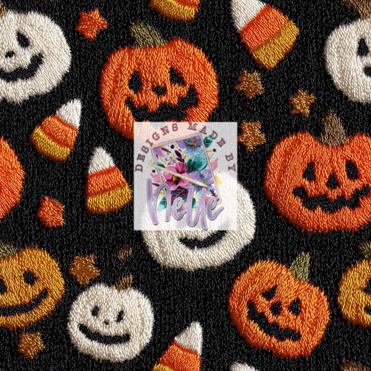 Embroidered Halloween