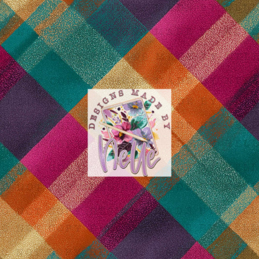 Colorful Fall Plaid- 3