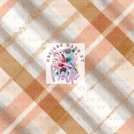 Fall glitter plaid 6