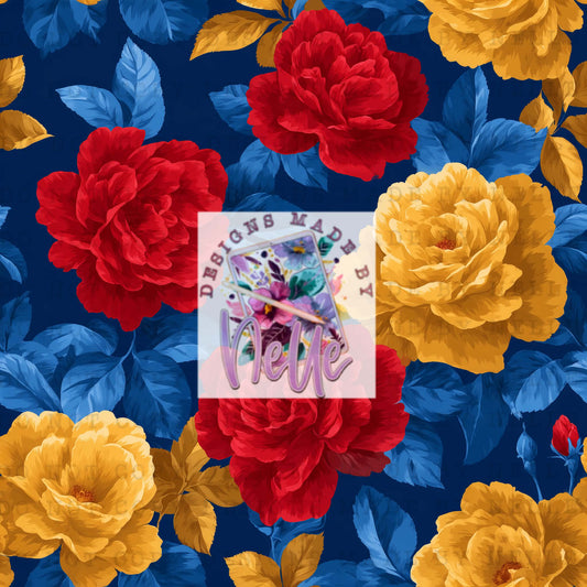 Bloom pop (red and blue)