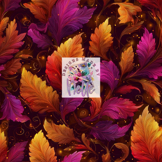 Whimsical Fall ~ Reds, Oranges, Purples