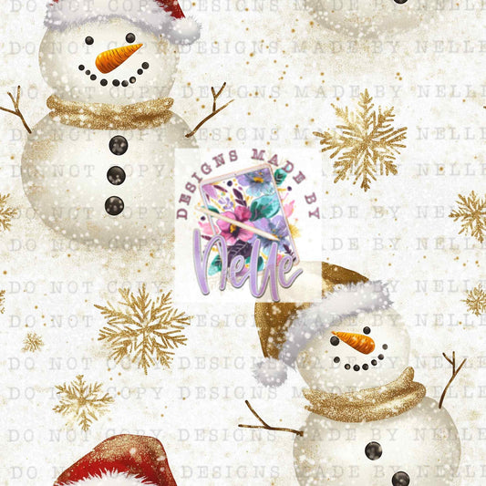 Golden Snowman