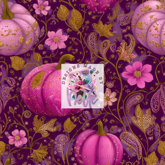 Pretty pink pumpkins