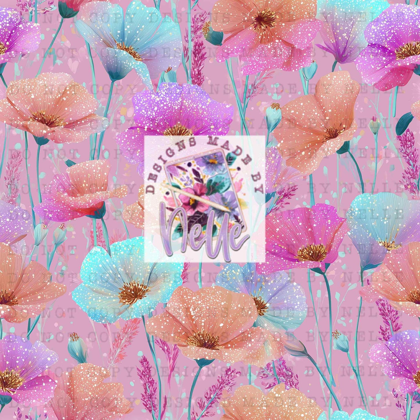 Pink Delicate Floral