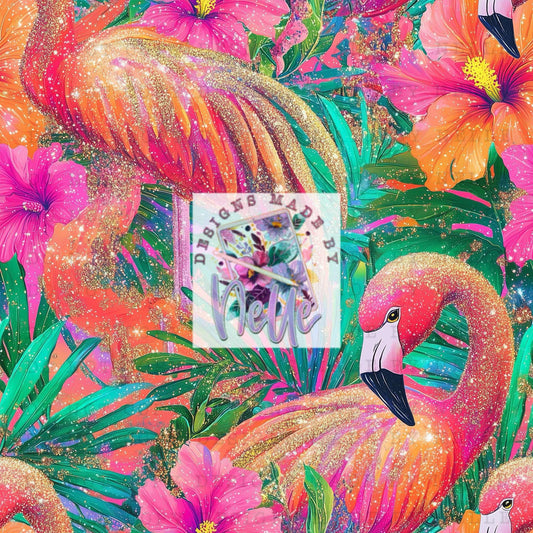 Flamingo Print
