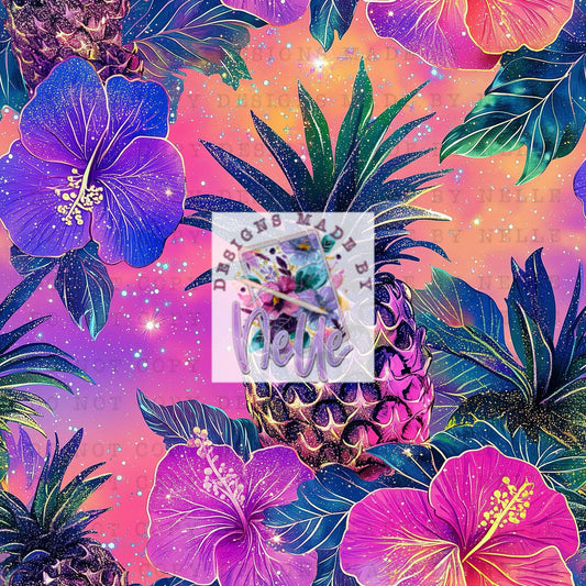 Colorful Summer Pineapple (2)