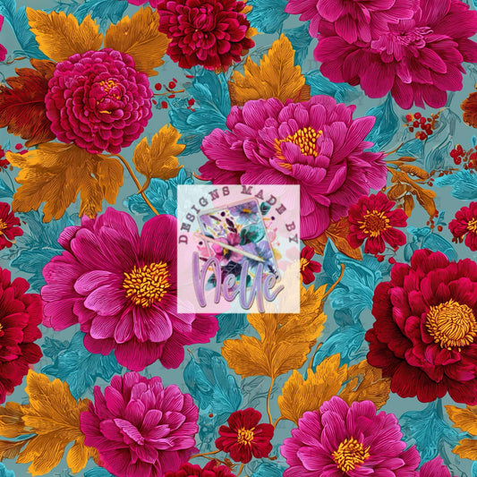 Bright fall floral