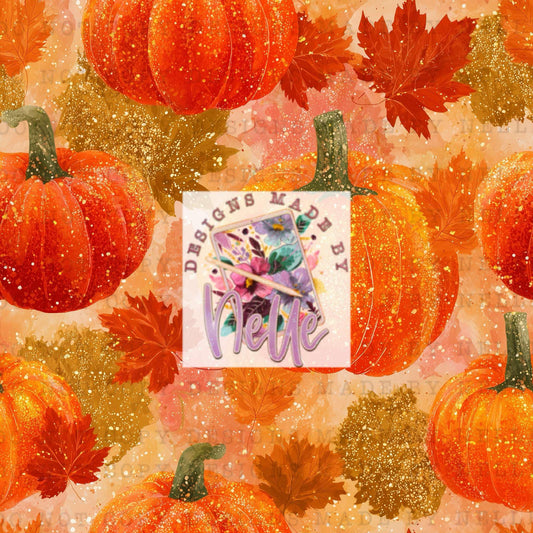 Glittery Harvest Pumpkins