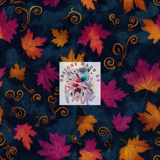 Funky Fall Leaves