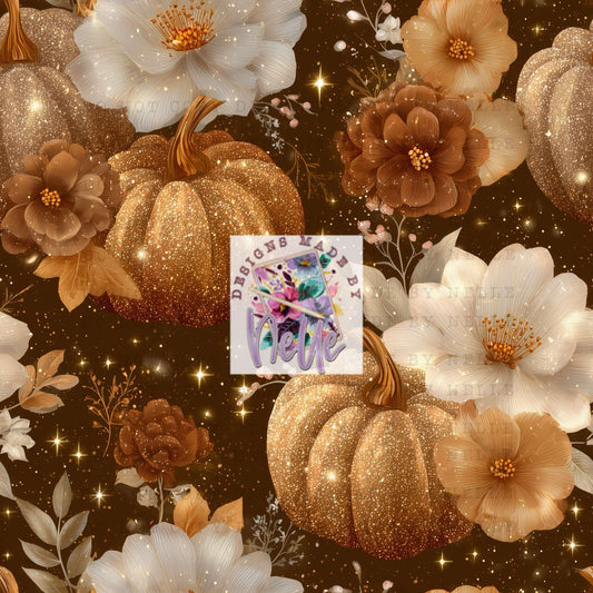 Golden Tan & Brown Harvest~ glittery (2)