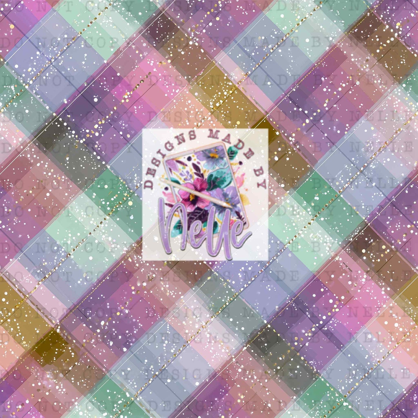 Winter Themed Flannel - Pastel/Muted Shades