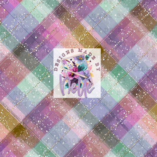 Winter Themed Flannel - Pastel/Muted Shades