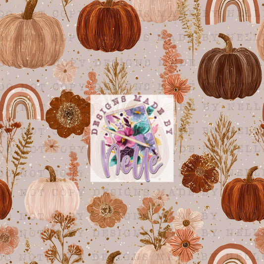 Harvest Pumpkins - Muted
