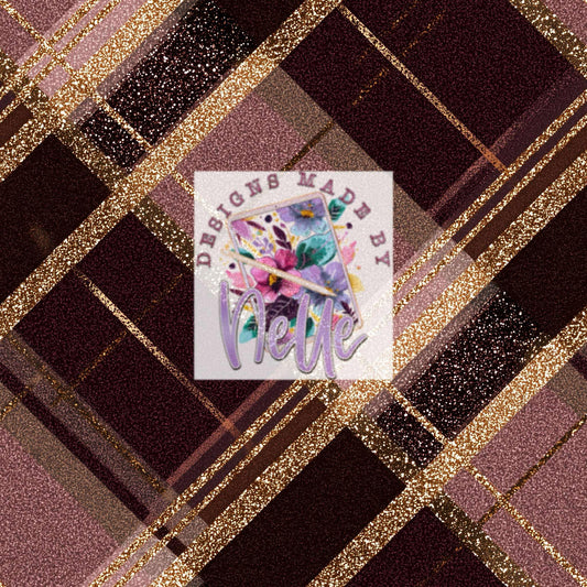 Fall glitter plaid 5