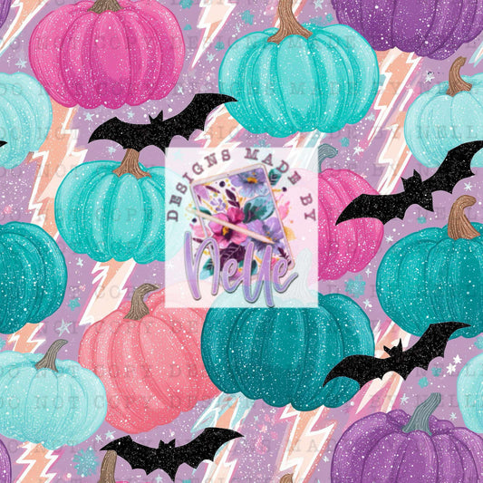 Spooky Szn (teal/pink)
