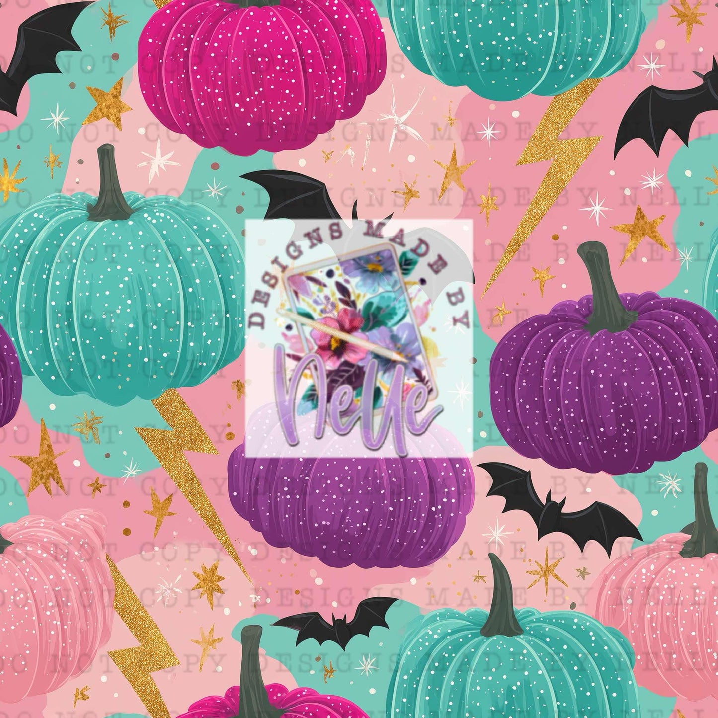 Pink Teal Blue Spooky Szn (3)