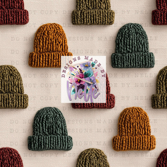 Knitted Hat Seamless