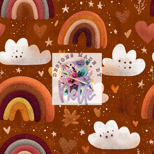 Whimsical Fall Clouds