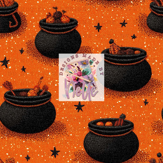 Glitter cauldron